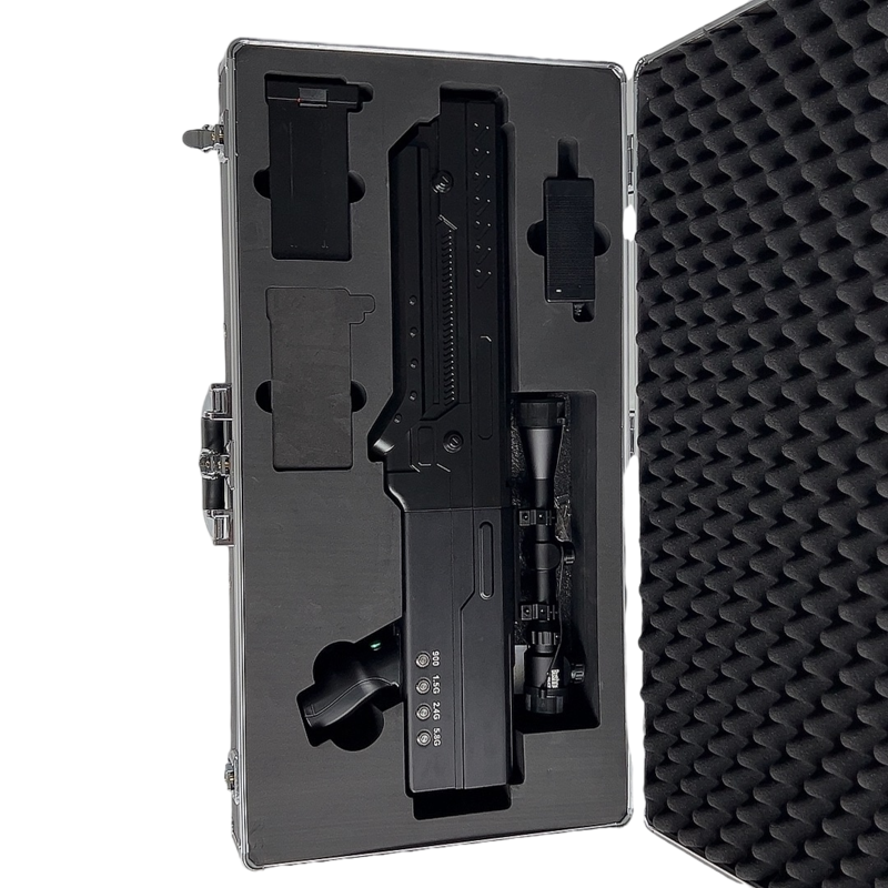  定陶手持便携式枪型低空防御反制四通道B型